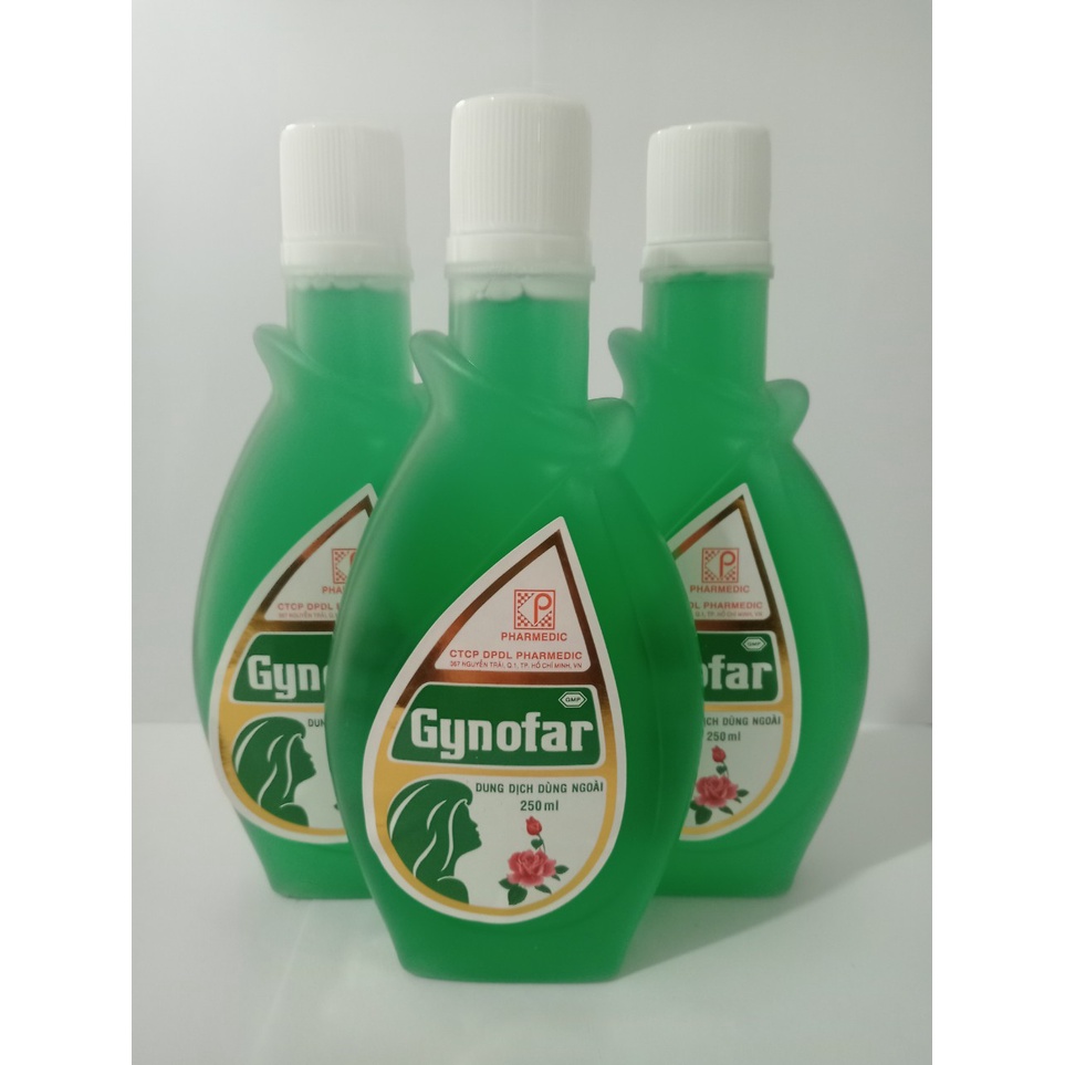 Dung dịch vệ sinh phụ nữ GYNOFAR Chai 250 ml