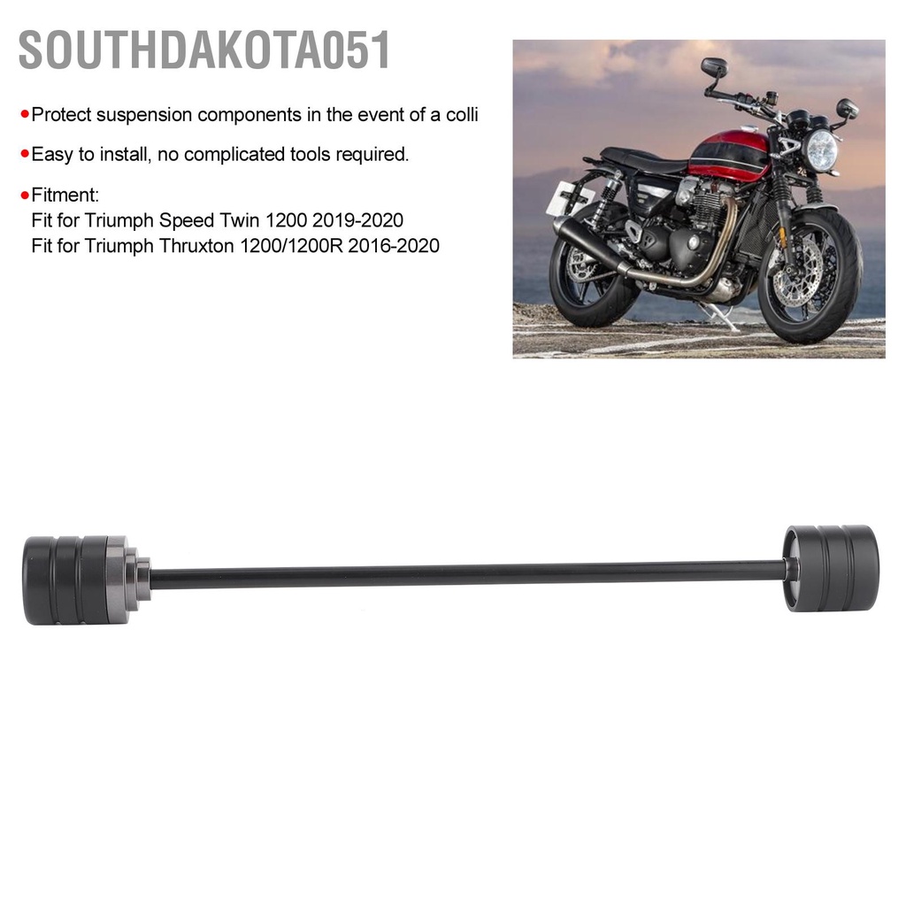 Southdakota051 Bánh xe trước Trục trượt ngã ba Phù hợp cho Triumph Speed ​​Twin 1200 / Thruxton 1200R