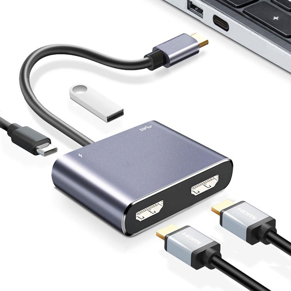 BTLIMER Đế Sạc USB C Hub 4K 60Hz Cho Laptop