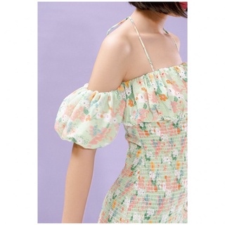 Đầm Libe xanh size S