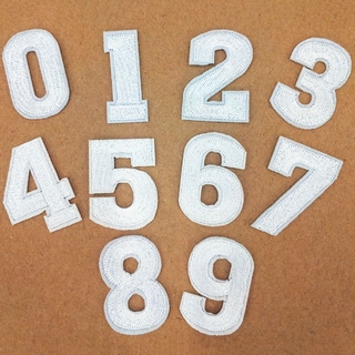 Sticker Ủi Thêu Chữ Số I2Vn