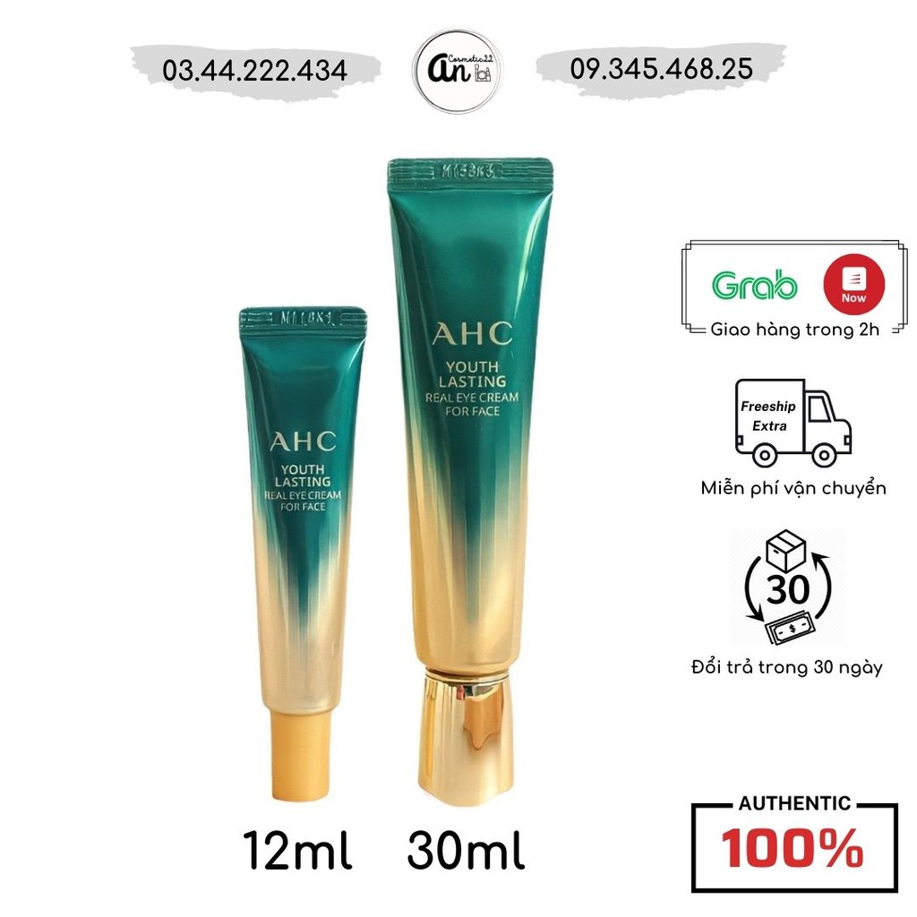 Kem Mắt AHC Time Rewind Real Eye Cream For Face 2021