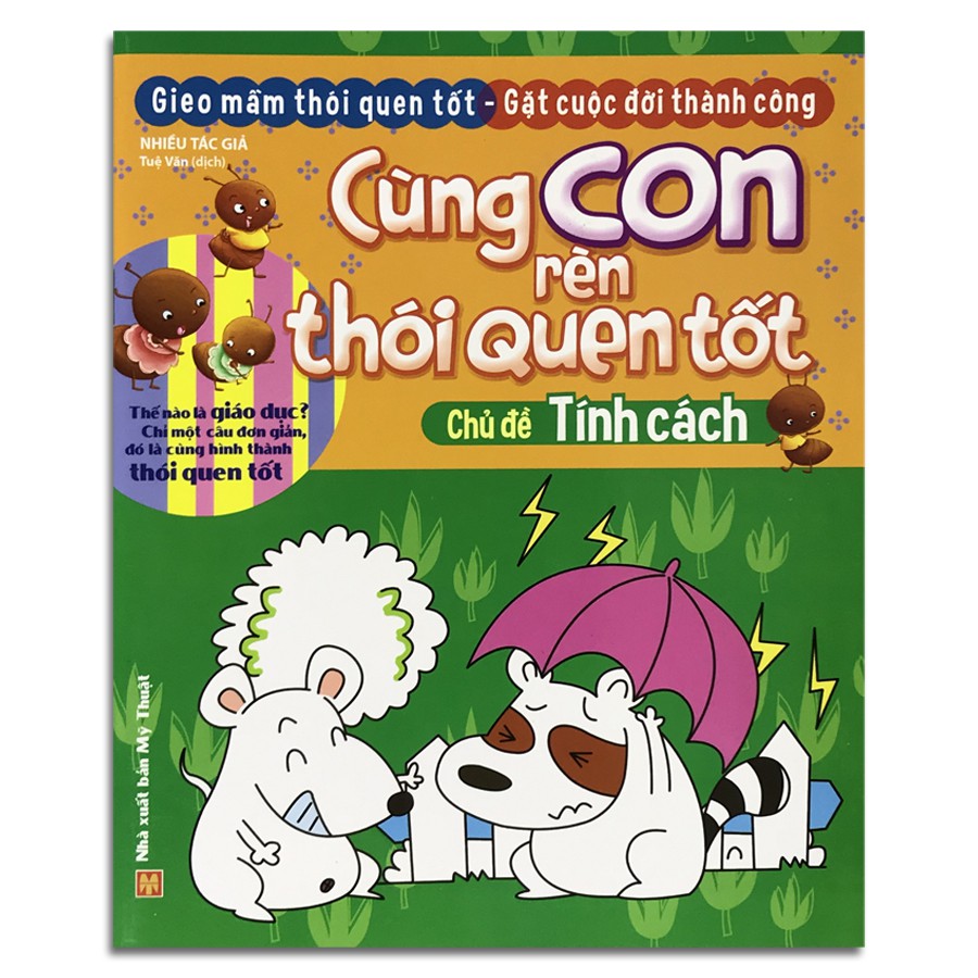 Sách - Cùng Con Rèn Thói Quen Tốt - Chủ Đề: Tính Cách