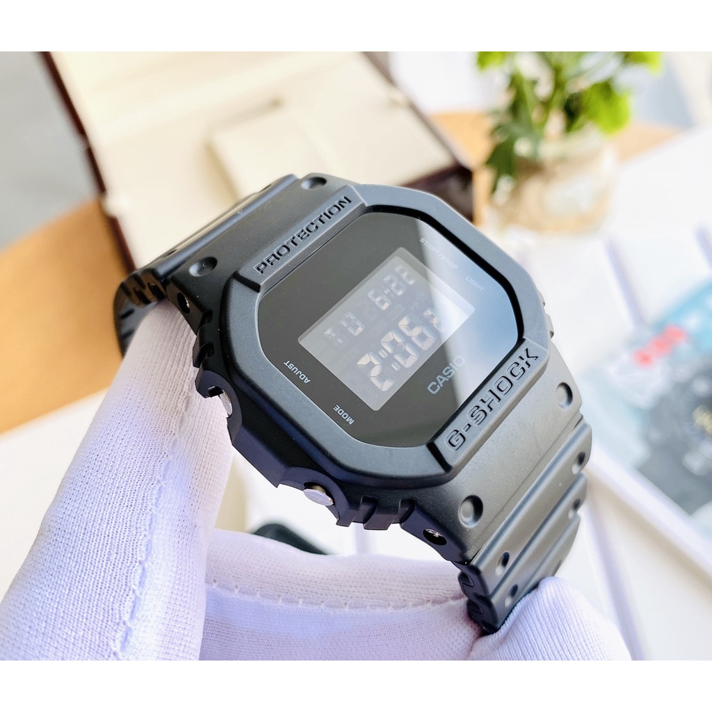 Đồng hồ nam gshock DW5600BB-1A chính hãng