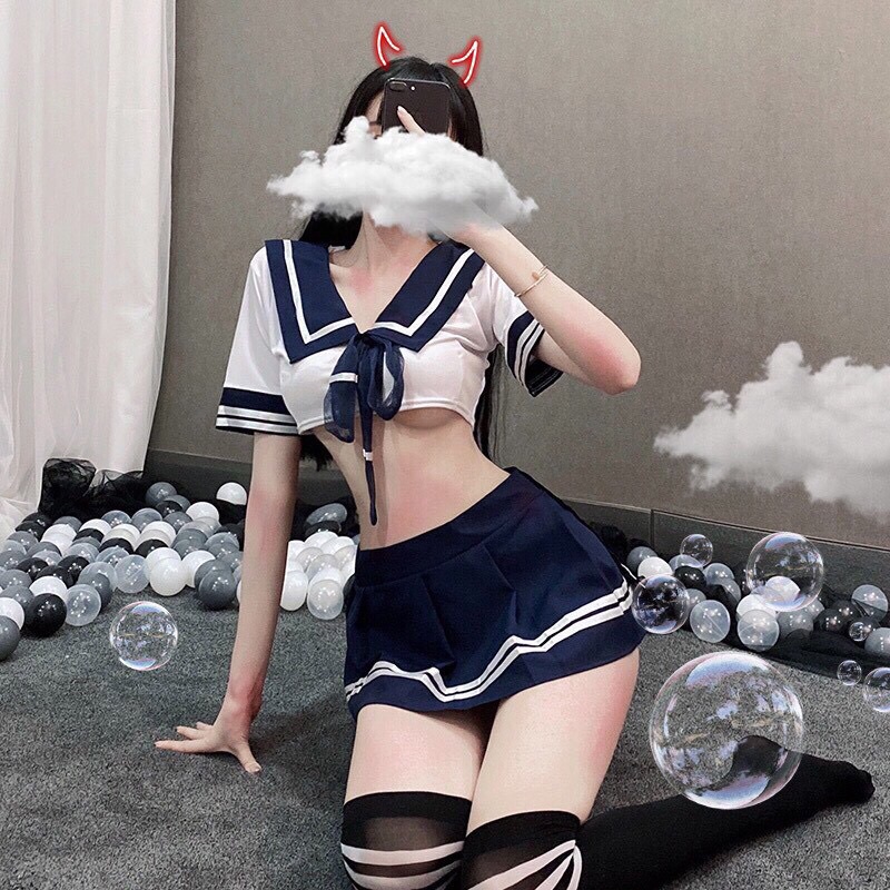 Đồ ngủ gợi cảm hoá trang học sinh CICI BONITA HCM CP10