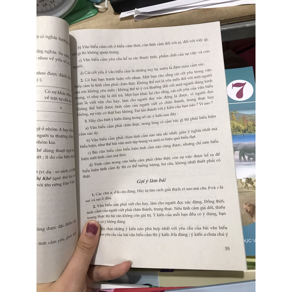 Sách - Bài tập ngữ văn 7 tập 1 ( bán kèm 1 bút chì )