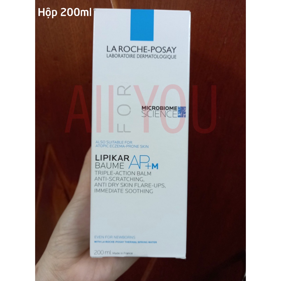 [CHÍNH HÃNG CÓ TEM] La Roche Posay Lipikar Baume AP+ M - Kem Dưỡng Làm Dịu Da Dùng Được Cho Trẻ Em Và Trẻ Sơ Sinh