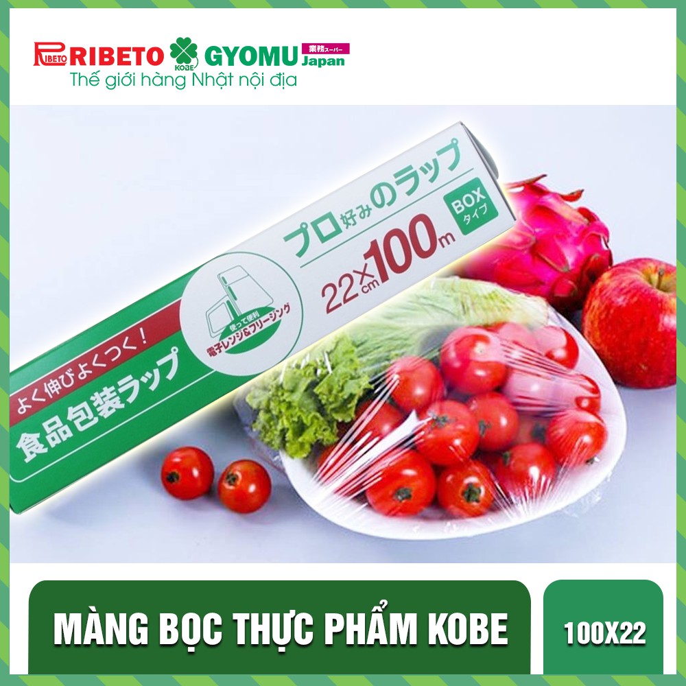 Màng bọc thực phẩm KOBE Nhật Bản, đủ kích thước- Hàng nội địa chính hãng.