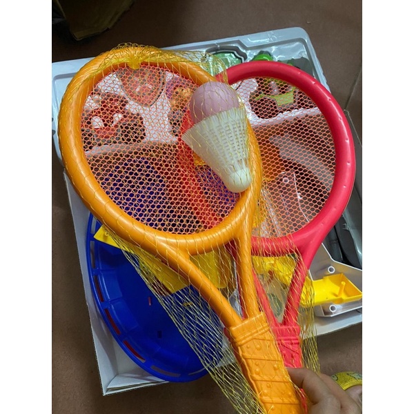 Đồ chơi bộ vợt cầu lông bằng nhựa giá rẻ