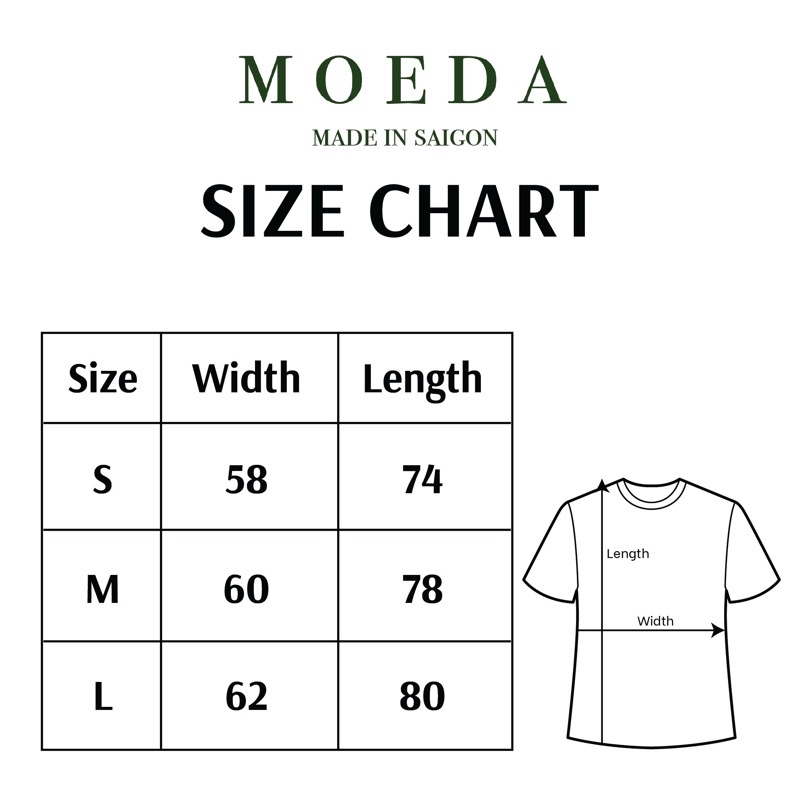 Áo Thun giá rẻ UNISEX MOEDA - BLACK/WHITE