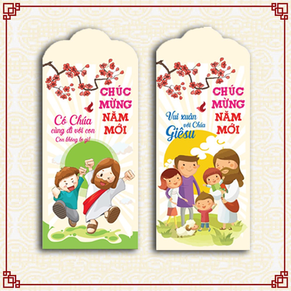Bộ 100 Lì Xì Tết Công Giáo