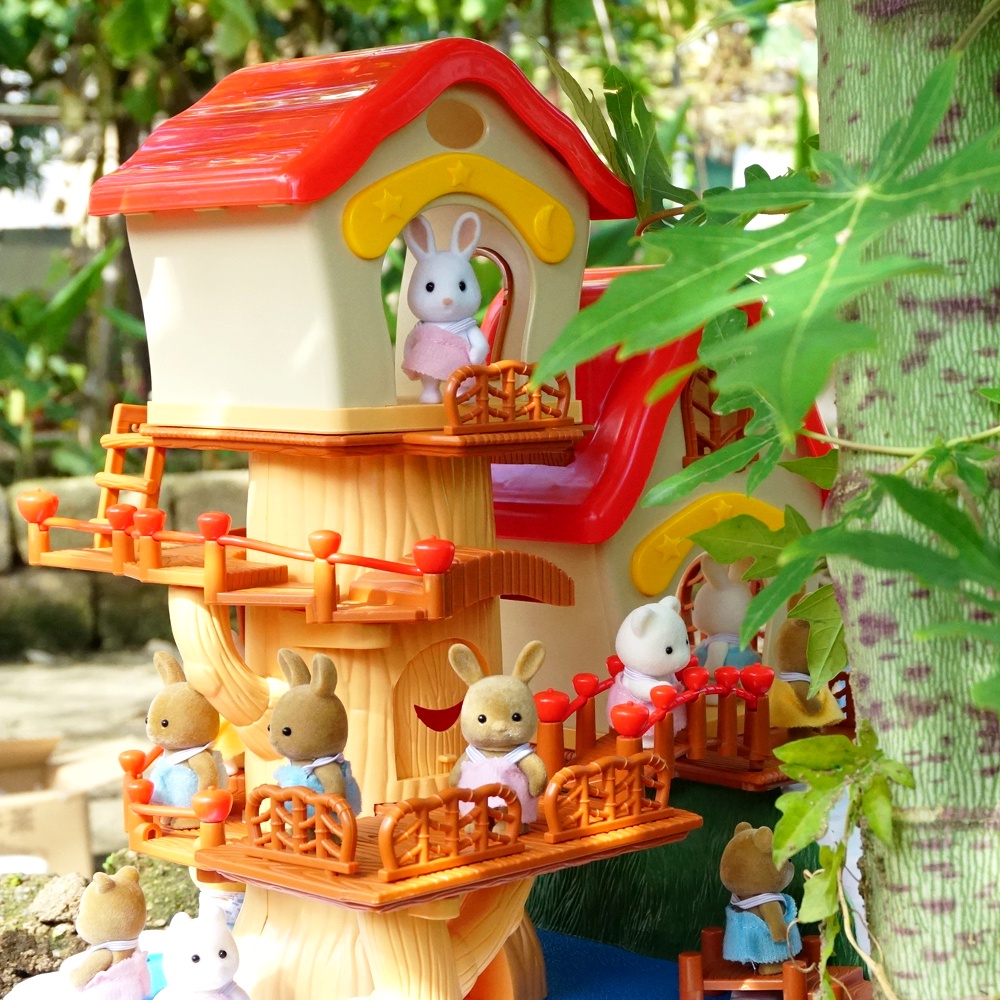 Nhà Búp Bê Đồ Chơi Phong Cách Mới 2021 Bộ Ngôi Nhà Búp Bê Thỏ Tỷ Lệ 1/12