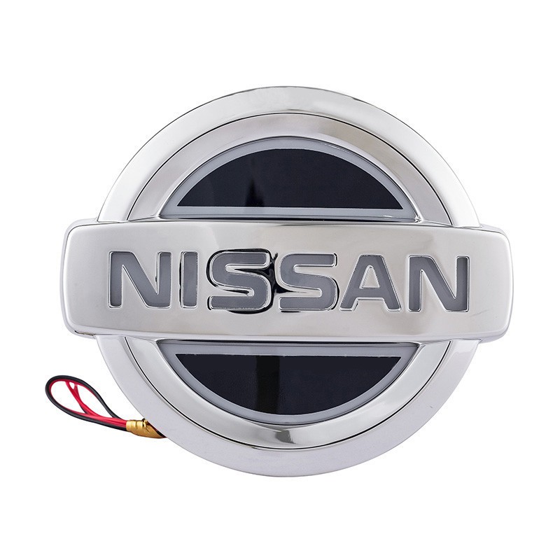 Miếng Dán Logo 5d Có Đèn Led Trang Trí Xe Hơi Nissan Sunny Xterra Leaf Murano Tiida Teana