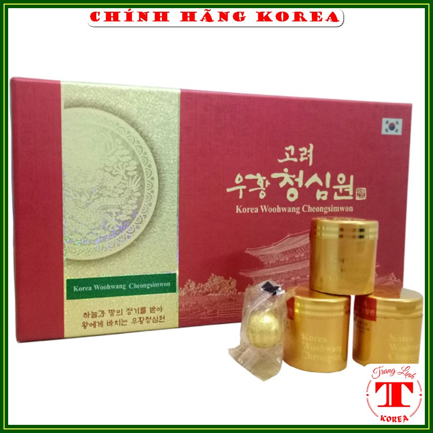 Vũ hoàng thanh tâm Bio thượng hạng, hộp 10 viên - An cung ngưu hoàng phòng và hỗ trợ phục hồi sau tai biến - tranglinh