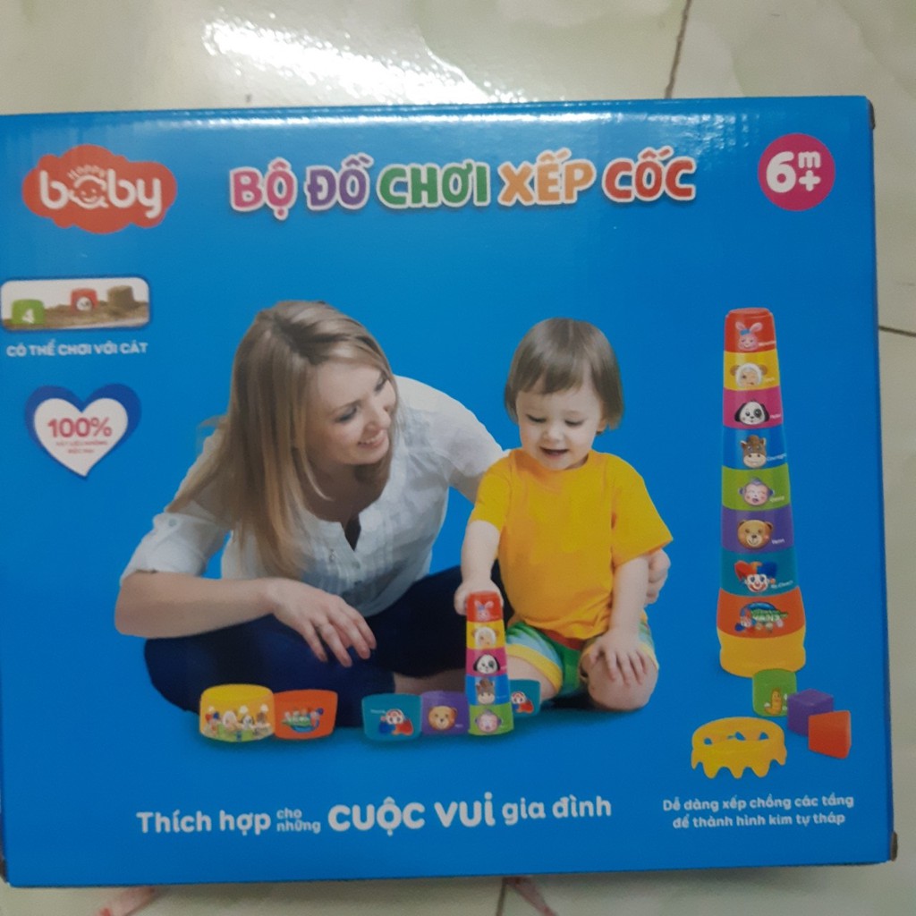 Bộ Đồ Chơi DUKA - Xếp Cốc