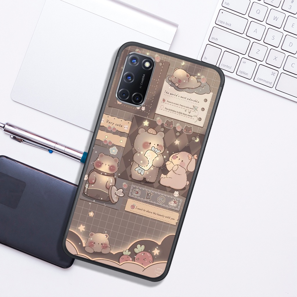 Ốp Lưng OPPO A15 - A53 - A52 - A92, In Hình Sinh Động, Dễ Thương, Màu Sắc Cá Tính.