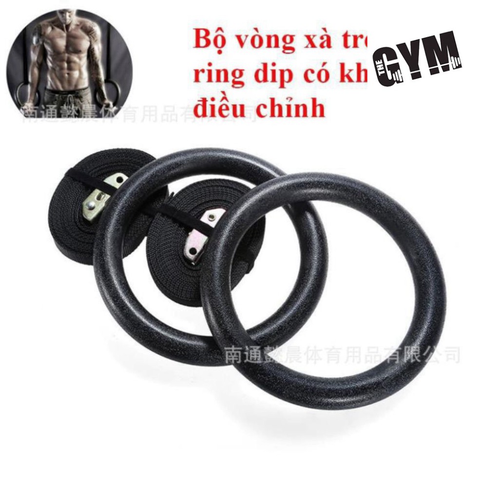 GIÁ SỐC 🎁 Bộ vòng xà tay Ring Dip giá rẻ /⭐ giá rẻ ⭐/ Dụng cụ tập street workout - LL854