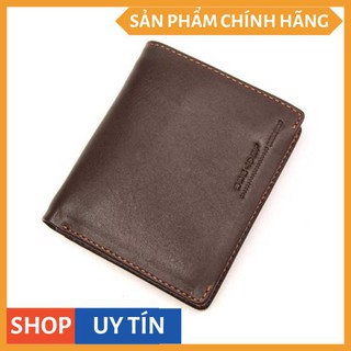 Ví Đứng Da Bò Leather 4U Thời Trang FB185 ( đen - nâu - bò )