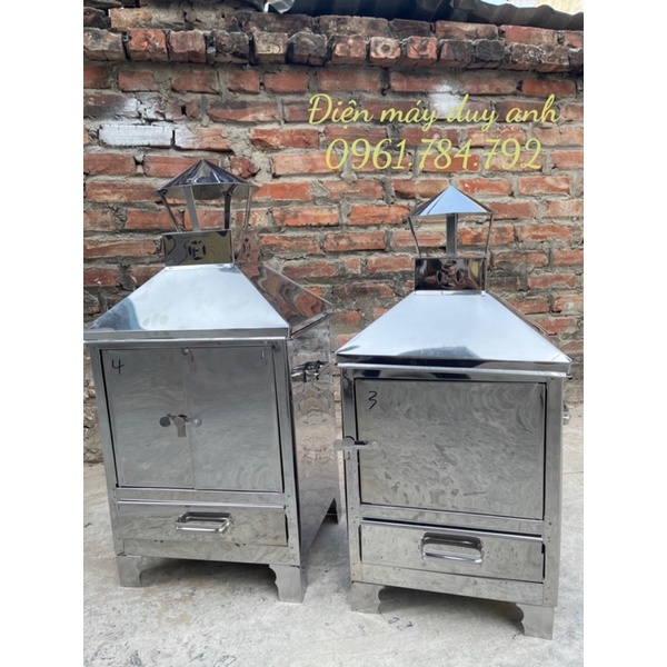 Thùng hoá vàng mã,lò hoá vàng mã  số 1 23x18x58cm dùng cho gia đình sạch sẽ ko khói bụi