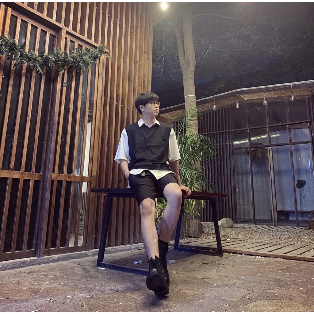 ÁO KHOÁC GHILE MÀU ĐEN