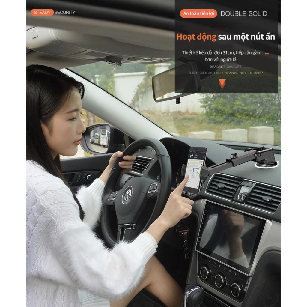 Giá đỡ điện thoại tự động vạn năng cho xe hơi cao cấp - Home and Garden | BigBuy360 - bigbuy360.vn