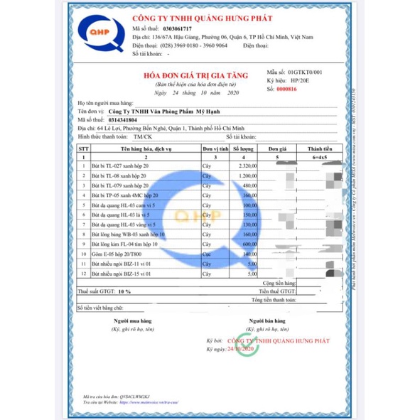 Bút bi ký cao cấp Bizner BIZ-12 (Hộp 1 cây)