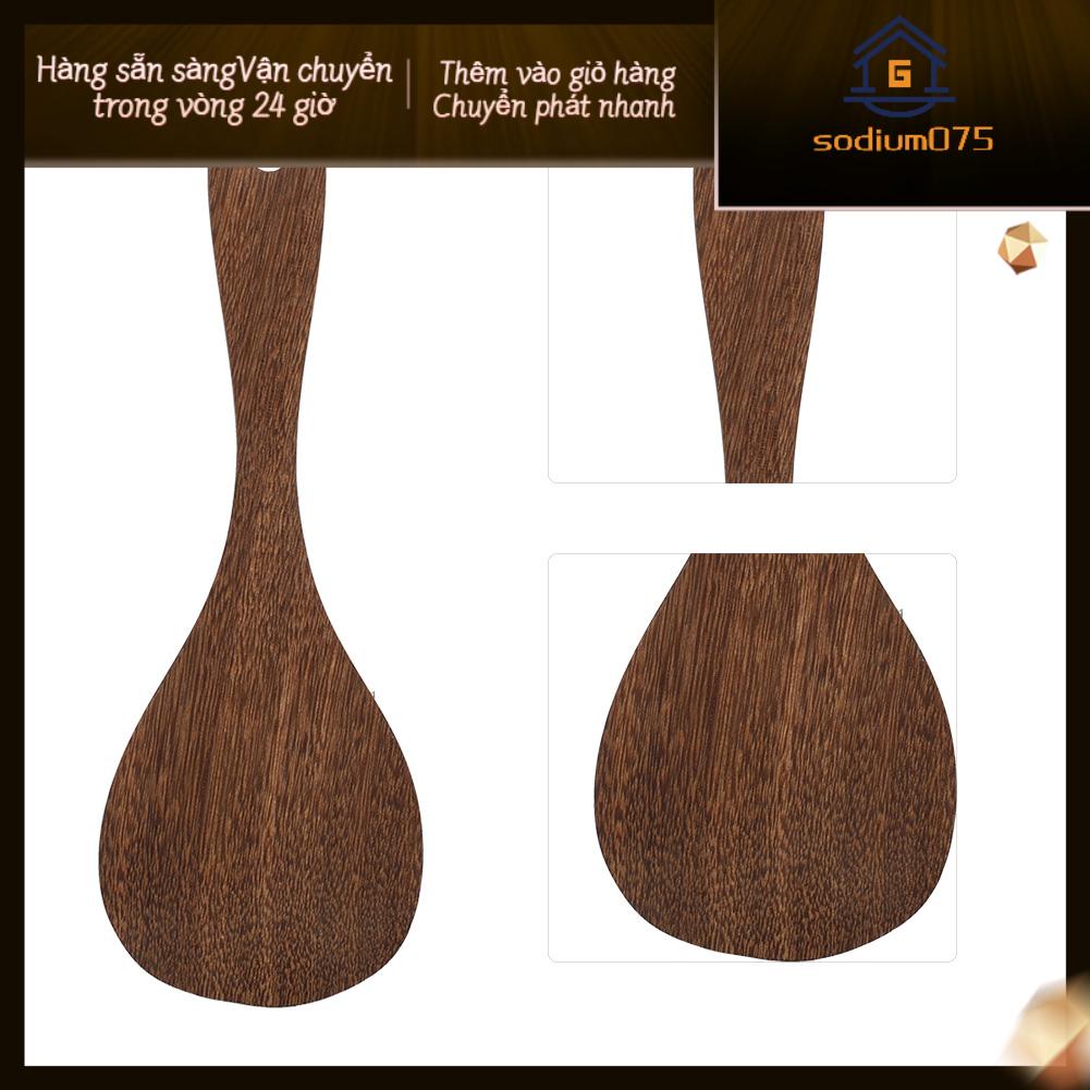 Sodium075 Kitchen Cooking Tool Shovel Wooden Spatula Fried Rice Turner Utensils