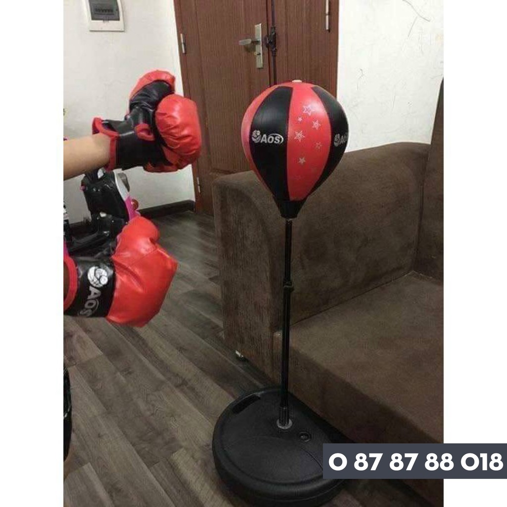 bộ đồ chơi đấm bốc cho bé, bộ đấm bốc boxing cho bé luyện tập phản xạ