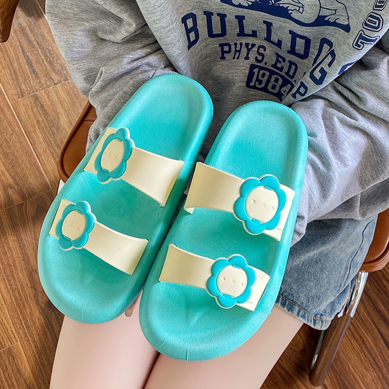 Dép Đế Dày Chống Trượt Thời Trang Cho Nữ