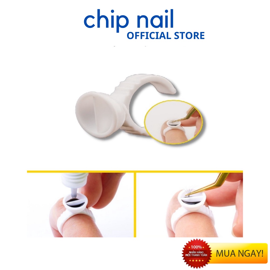 Nhẫn đựng keo nối mi ( 50 nhẫn)