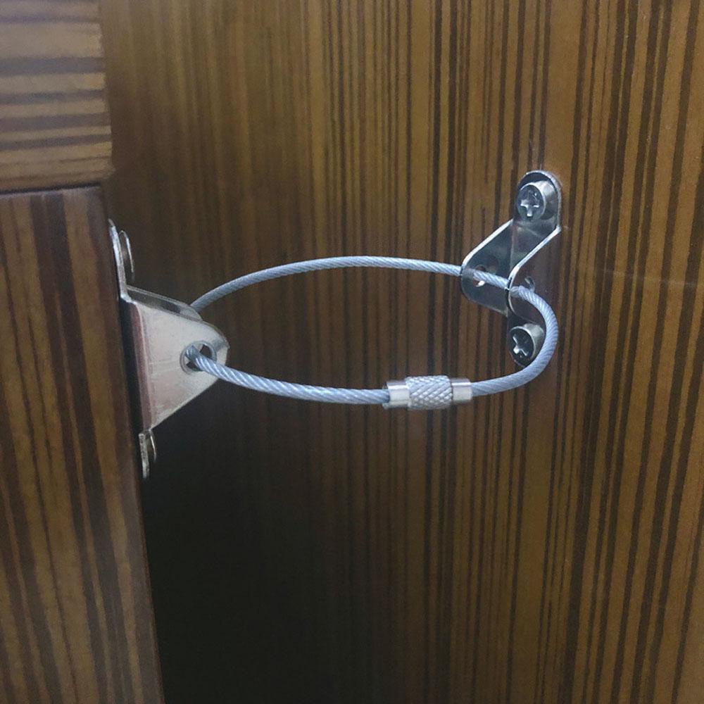 Dây Đai Khóa Kệ Sách / Đồ Nội Thất Ngăn Chặn Va Chạm Bảo Vệ An Toàn Cho Bé Có Thể Điều Chỉnh