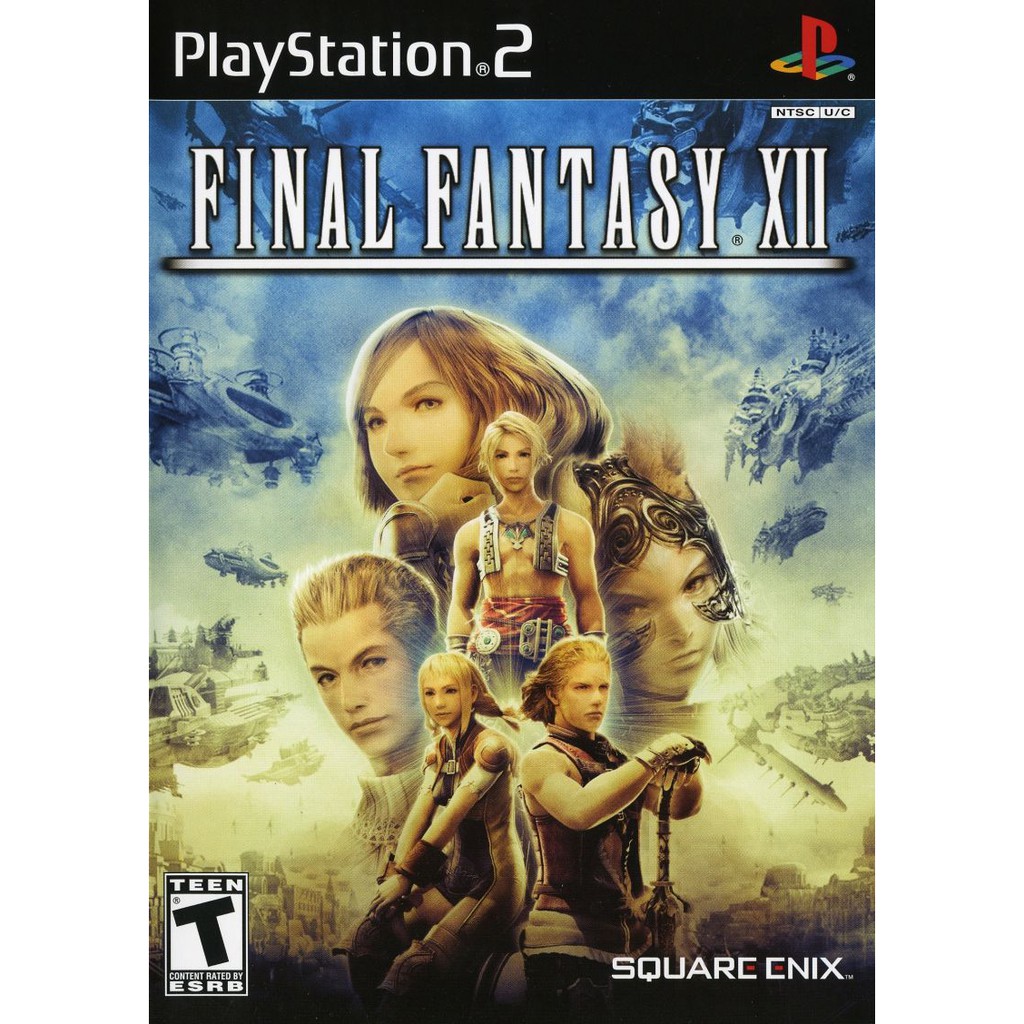 Đĩa Dvd Ps2 Final Fantasy Xii