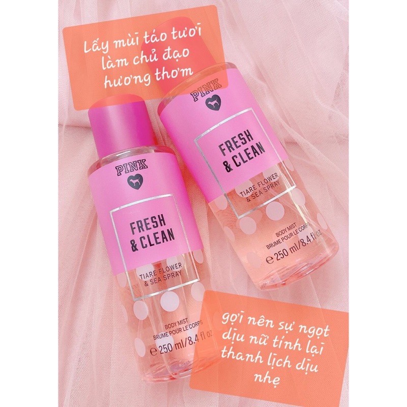 Xịt thơm body mist victoria