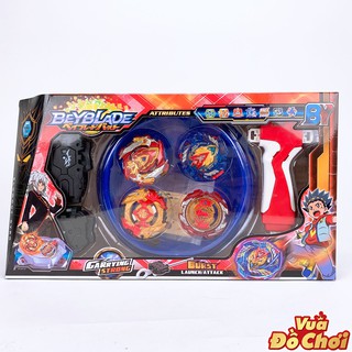 Bộ 4 Con Quay BEYBLADE Có Tay Cầm và Bàn Quay Mini & Nhiều Phân Loại Khác