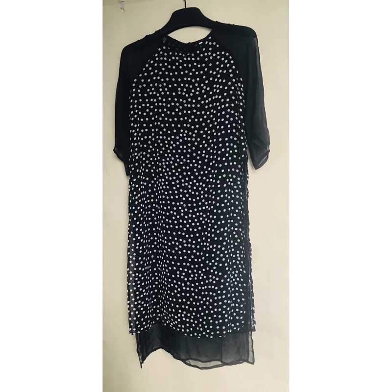 Áo dài cách tân vải chifon mịn sz L