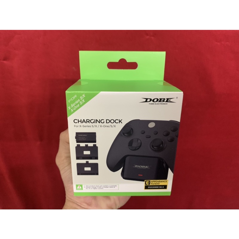 Dock sạc kèm pin tay cầm Xbox One X / OneS pin dung lượng cao 1200mah hãng Dobe