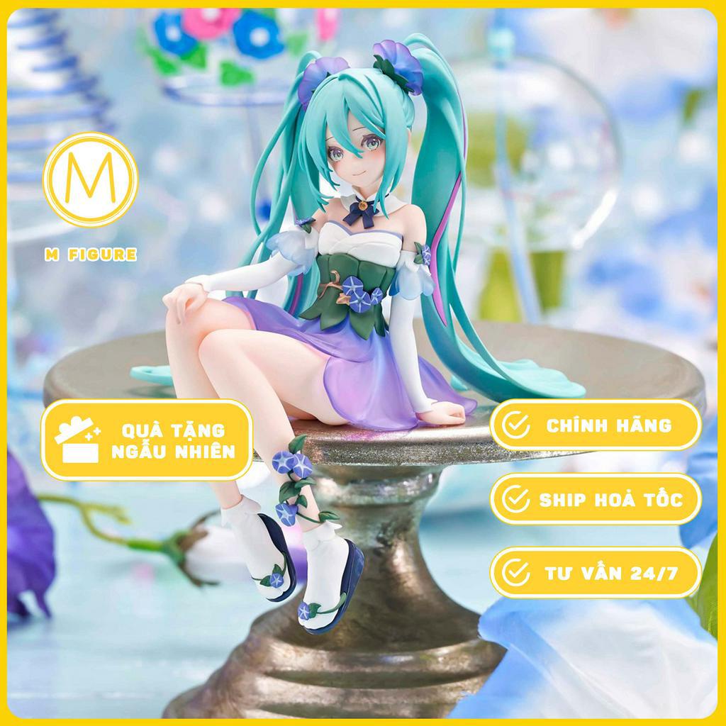 MÔ HÌNH CHÍNH HÃNG Hatsune Miku - Noodle Stopper Figure - Flower Fairy - Asagao -