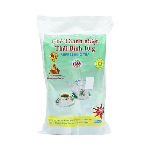 Trà Thanh Nhiệt Thái Bình túi 100 gói 10g