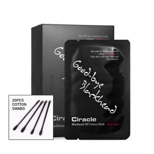 Miếng Đẩy Mụn Đầu Đen Ciracle Goodbye Blackhead