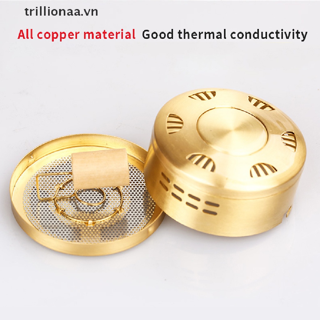 [trillionaa] Hộp Ngải Cứu Trung Quốc Châm Cứu Sưởi Ấm