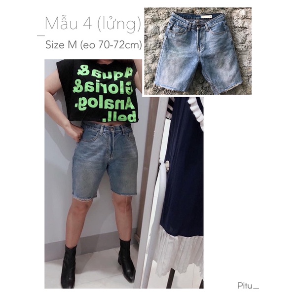 QUẦN ĐÙI JEAN 2HAND SIZE M