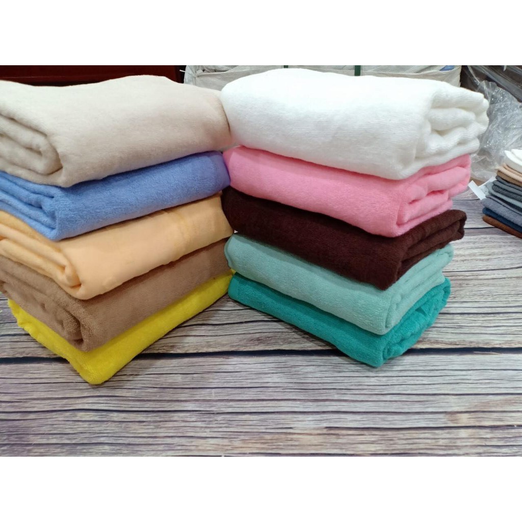 Khăn Tắm Khổ Lớn 70x140cm 100% Cotton - Siêu Thấm Nước - Trọng  lượng khăn 300g - Chất liệu mềm mại