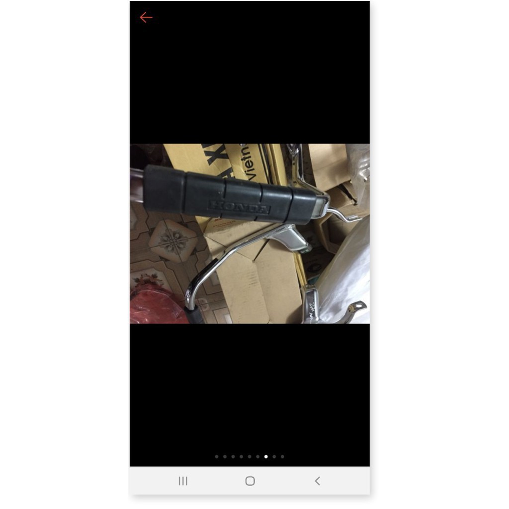 Tay xách sau  tay dắt sau Honda dream. chính hãng wave zx dream.  -HCM