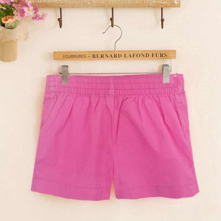 Quần short kaki bé gái chất mềm size cho bé từ 14-20kg - Ninedra