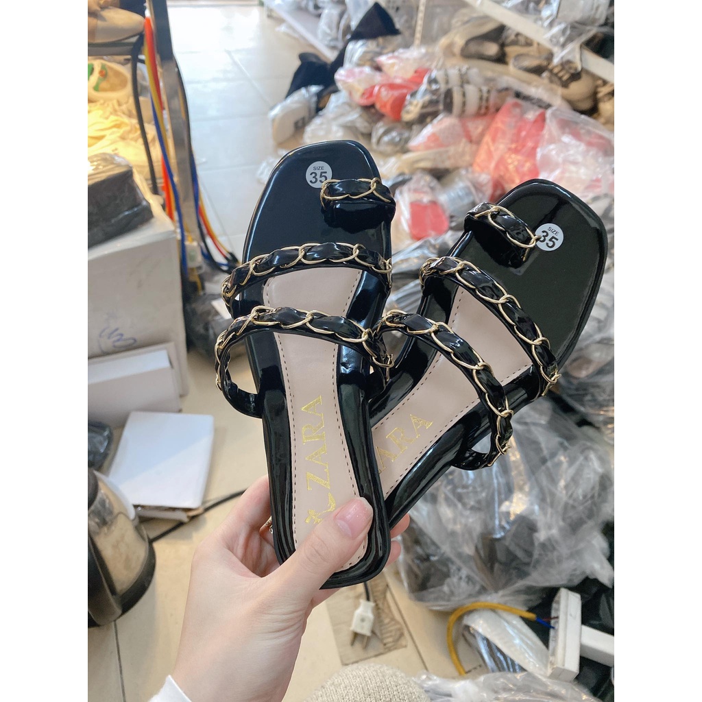 Dép tông kẹp xỏ ngón 3 quai xích