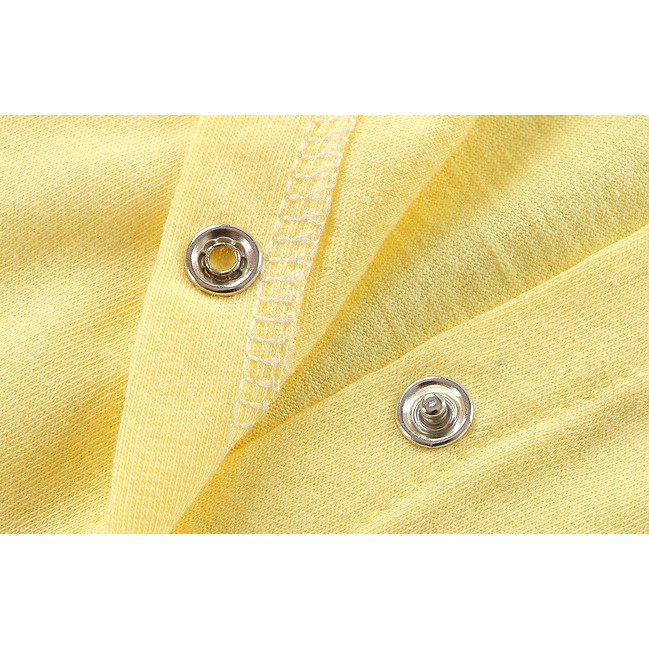 Bodysuit cotton bé trai và bé gái tay ngắn romper