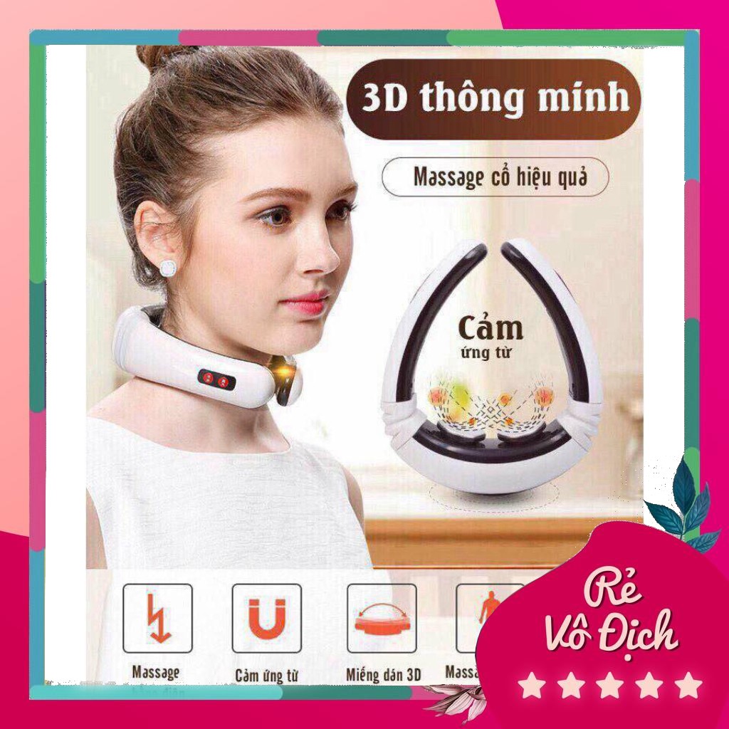 Đai matxa cổ 3D