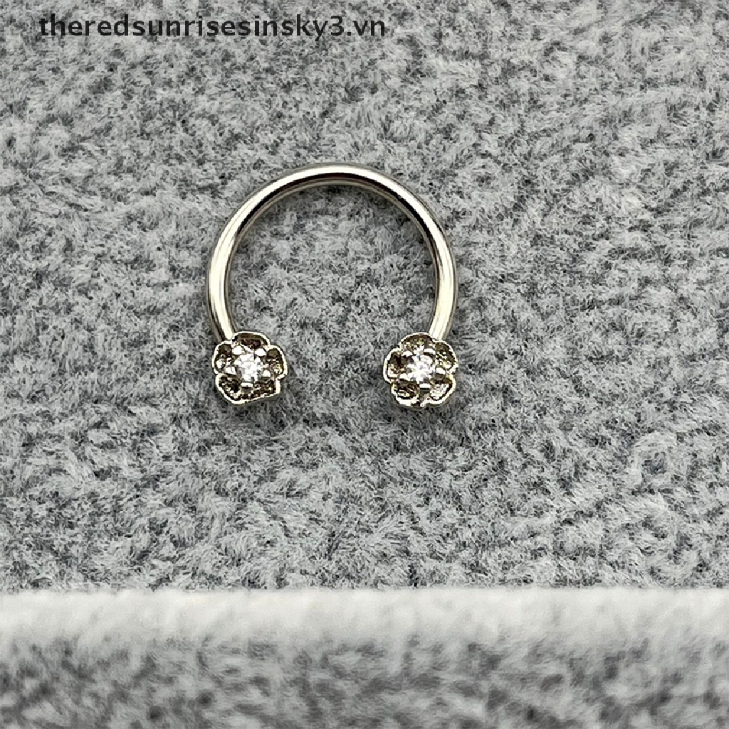 * Thời Trang Mới * * Khuyên Tai Dạng Vòng Xoắn Hình Bướm Nariz