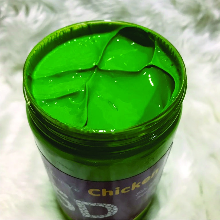 Combo 6 Màu Acrylic Hũ 120ml, 1 Dung Dịch Pha Loãng Màu Acrylic 120ml, 4 Cọ Vẽ Chicken 5D Bộ Màu Tập Vẽ Tranh Cơ Bản