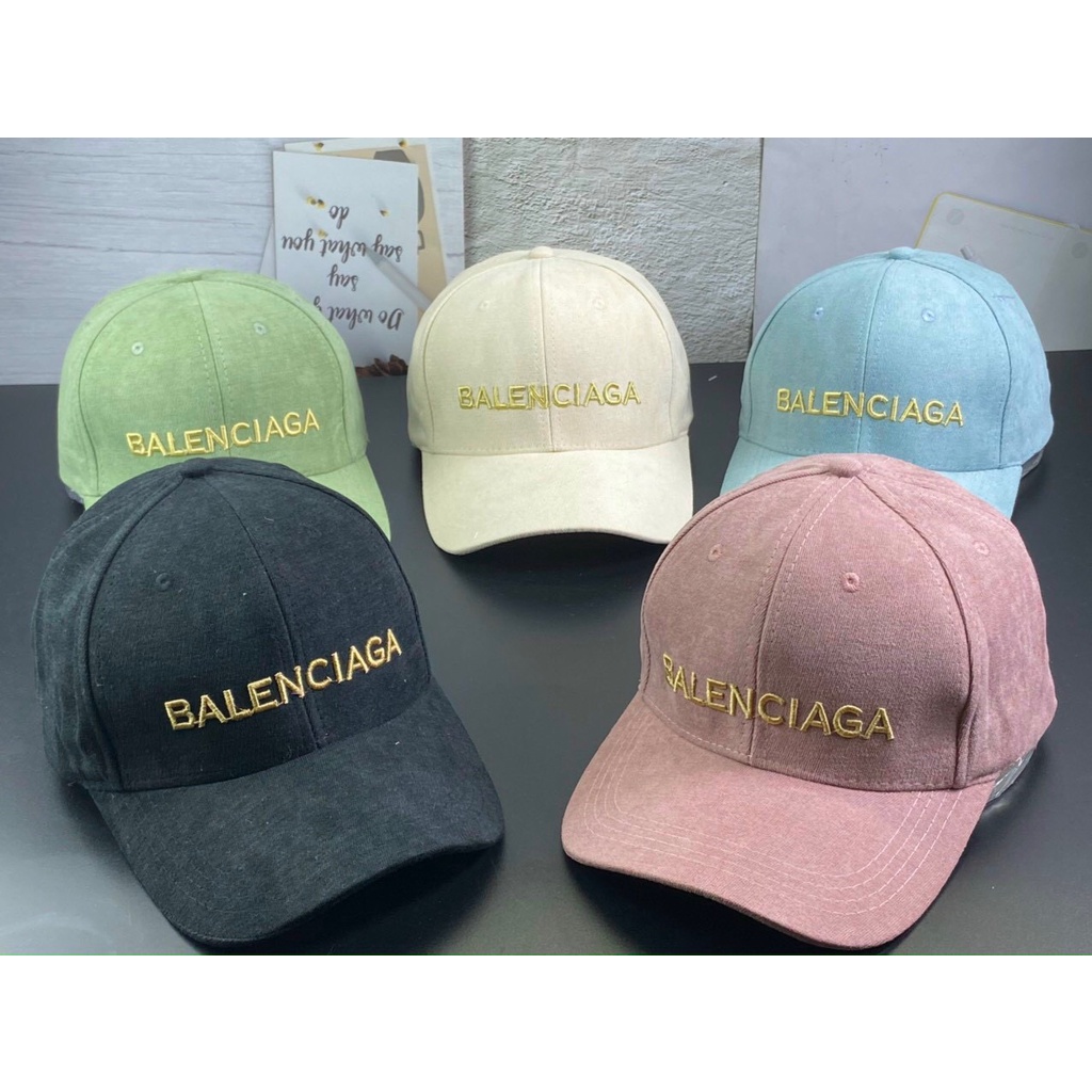 Mũ lưỡi trai 💎Nón kết thêu chữ ''BALENCIAGA'' ''SECONTHOUGHT'' chất nhung tăm Hàn Quốc cao cấp form cho cả nam và nữ